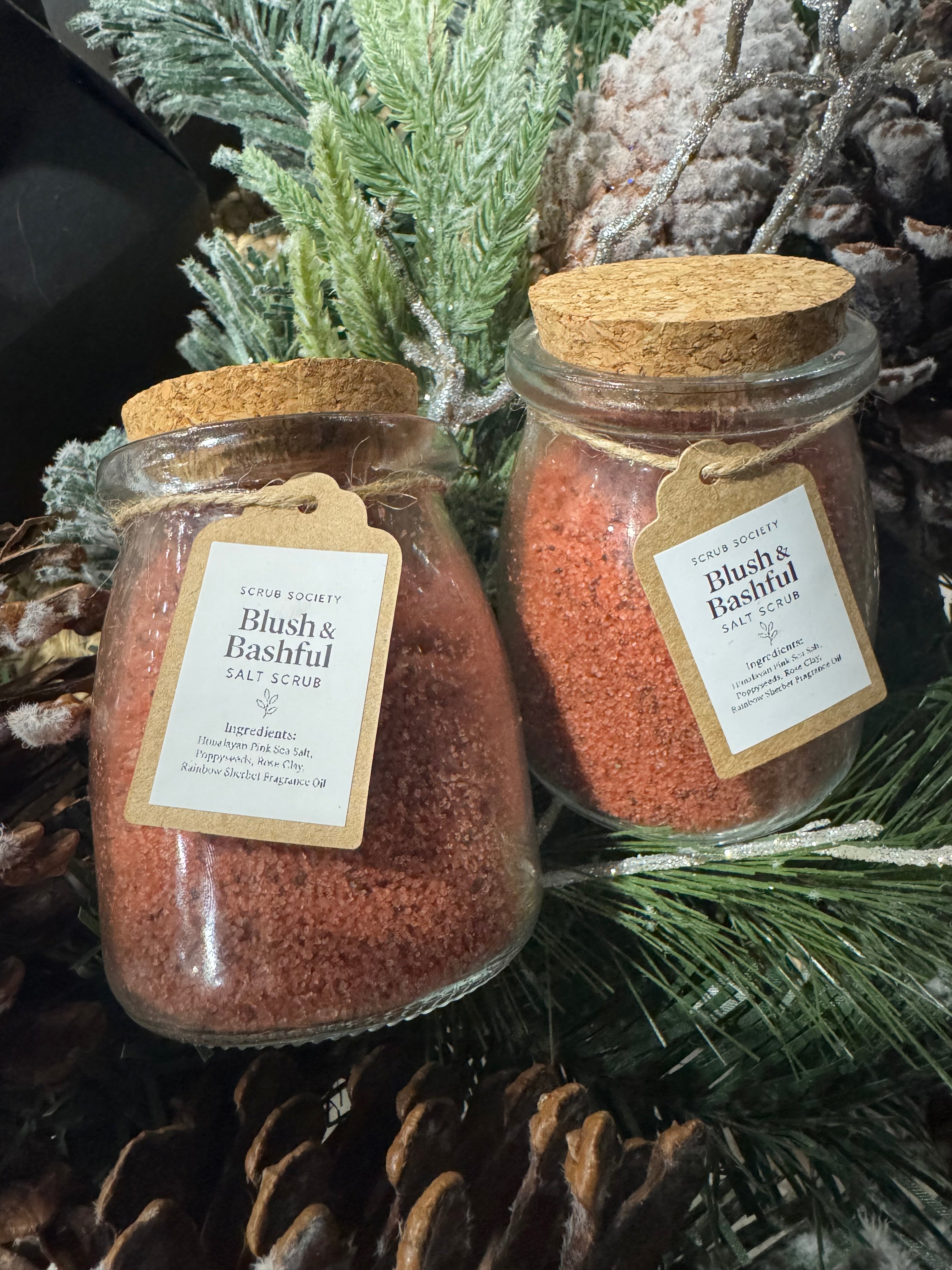 Blush and Bashful Salt Scrub
