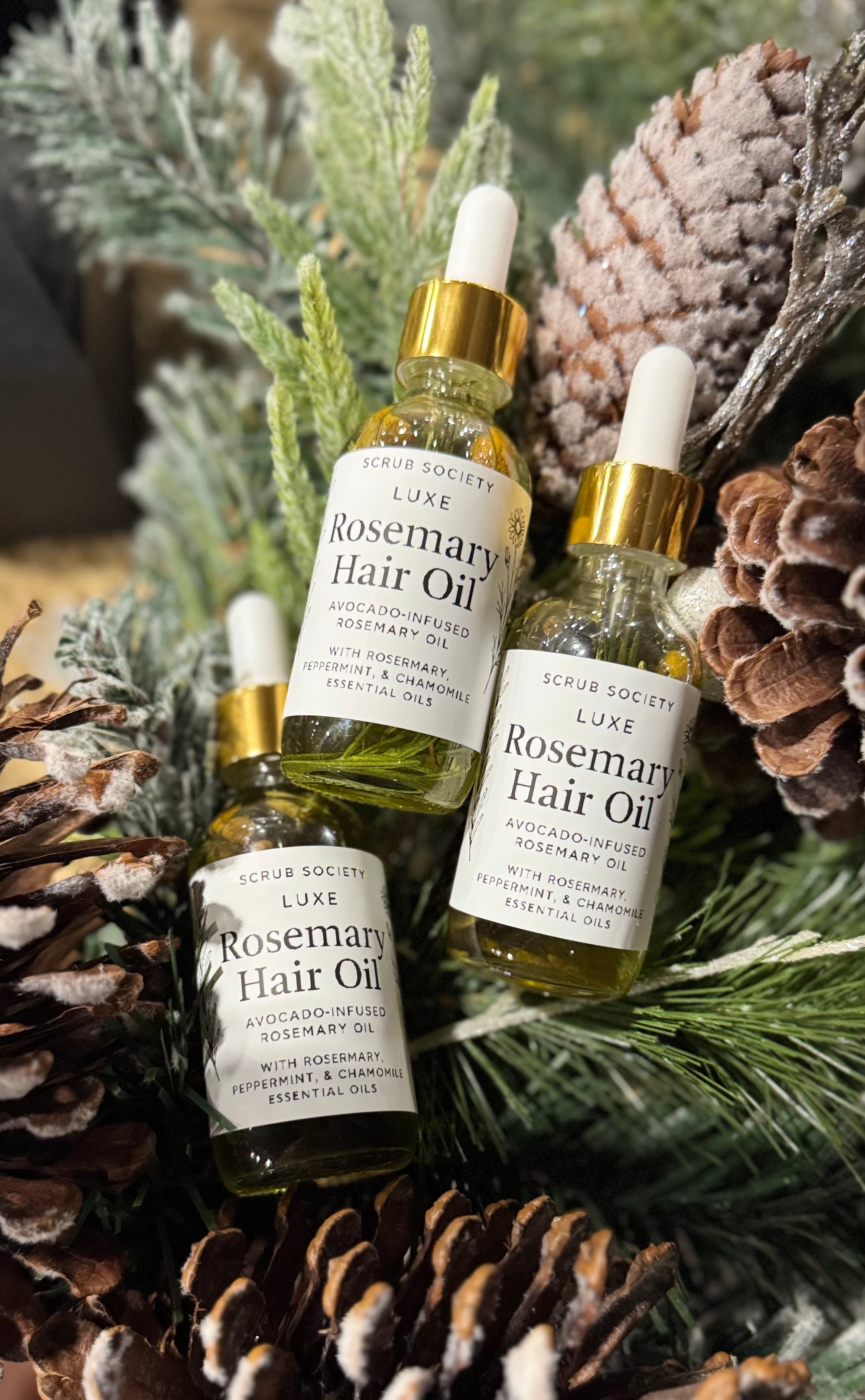 Luxe Rosemary Hair Oil