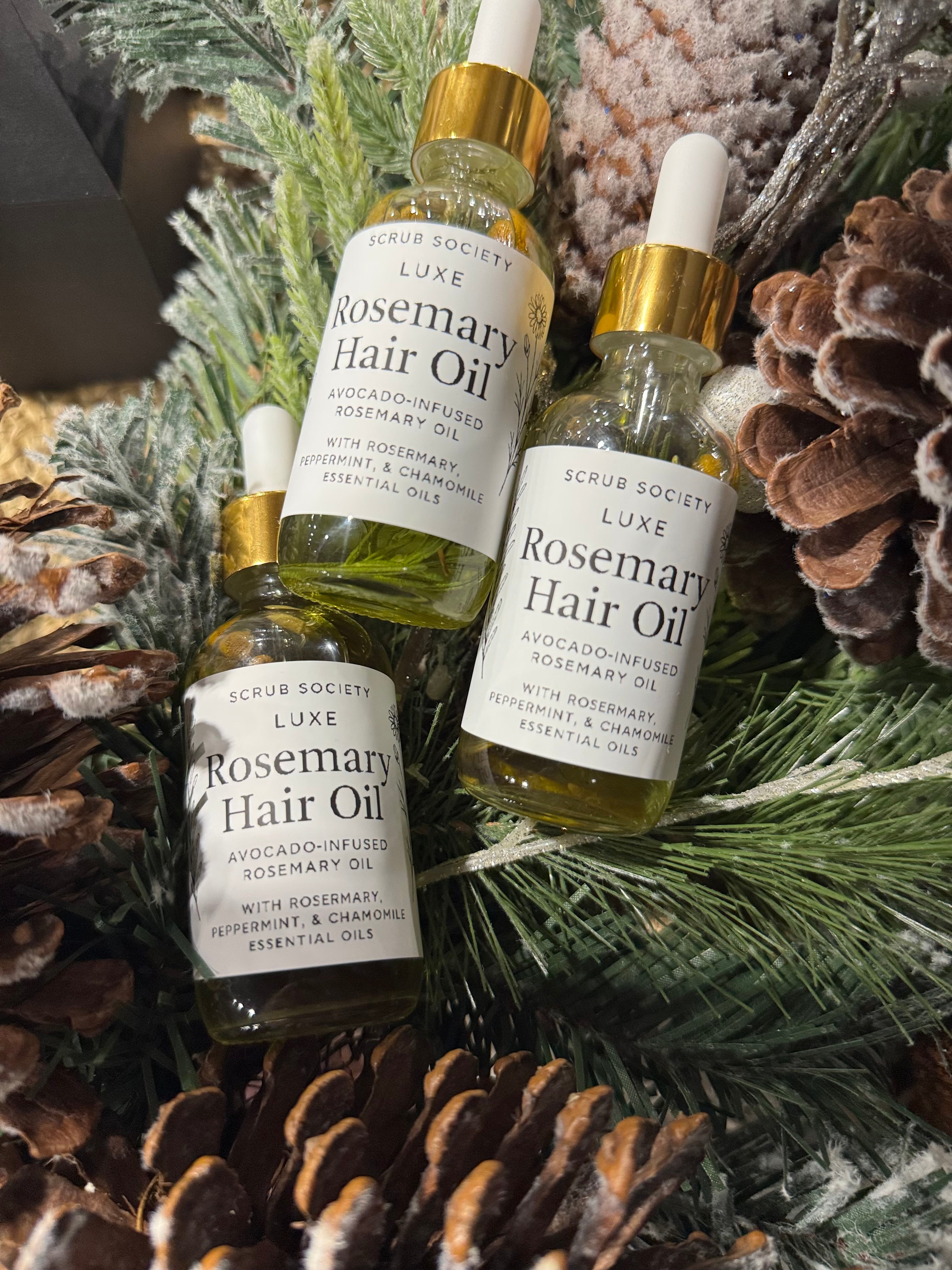 Luxe Rosemary Hair Oil
