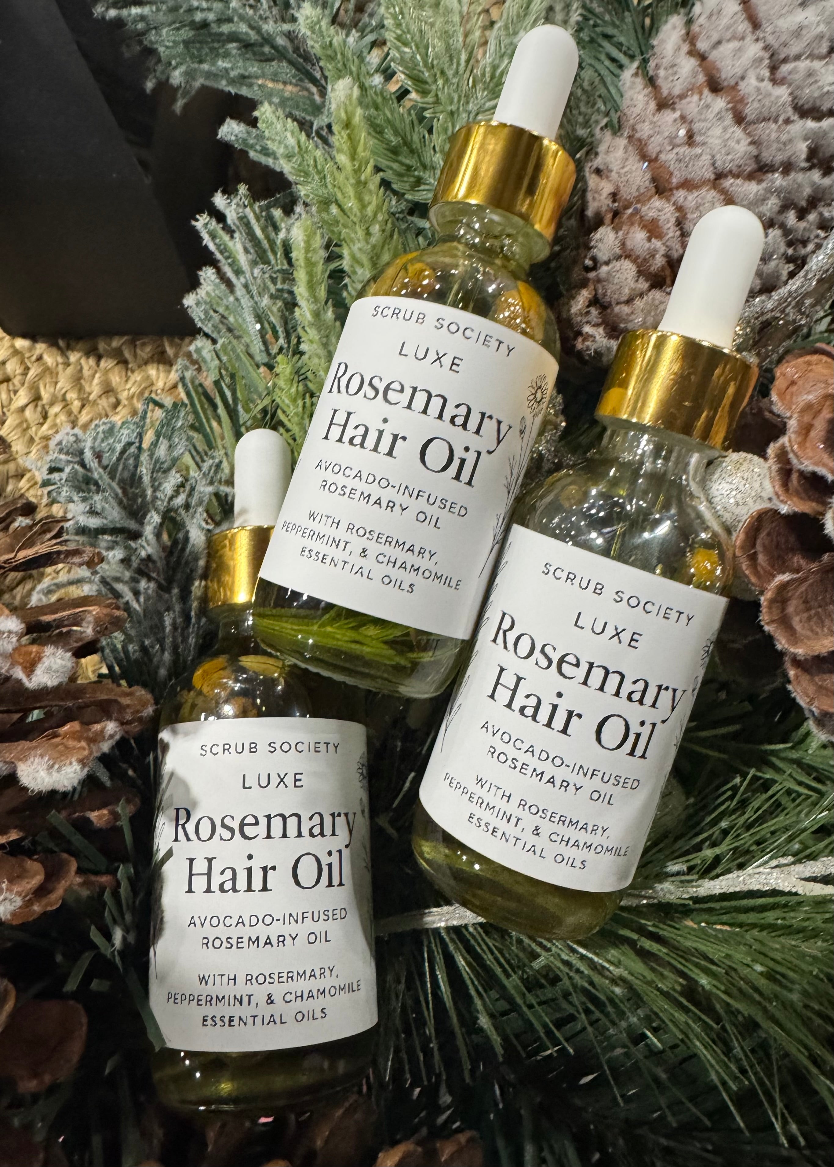 Luxe Rosemary Hair Oil