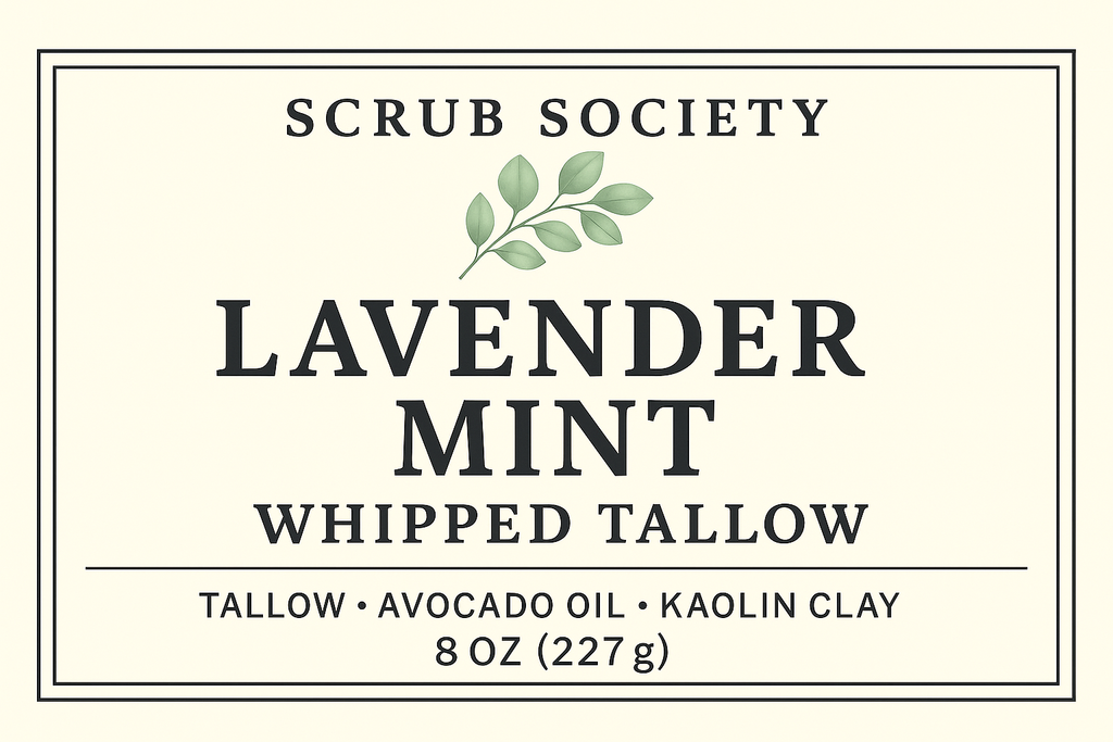 Lavendar & Mint Whipped Tallow